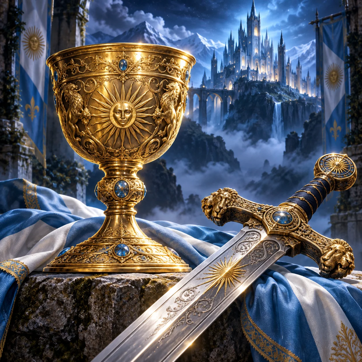 Ilustración de Avalon: The Lost Kingdom
