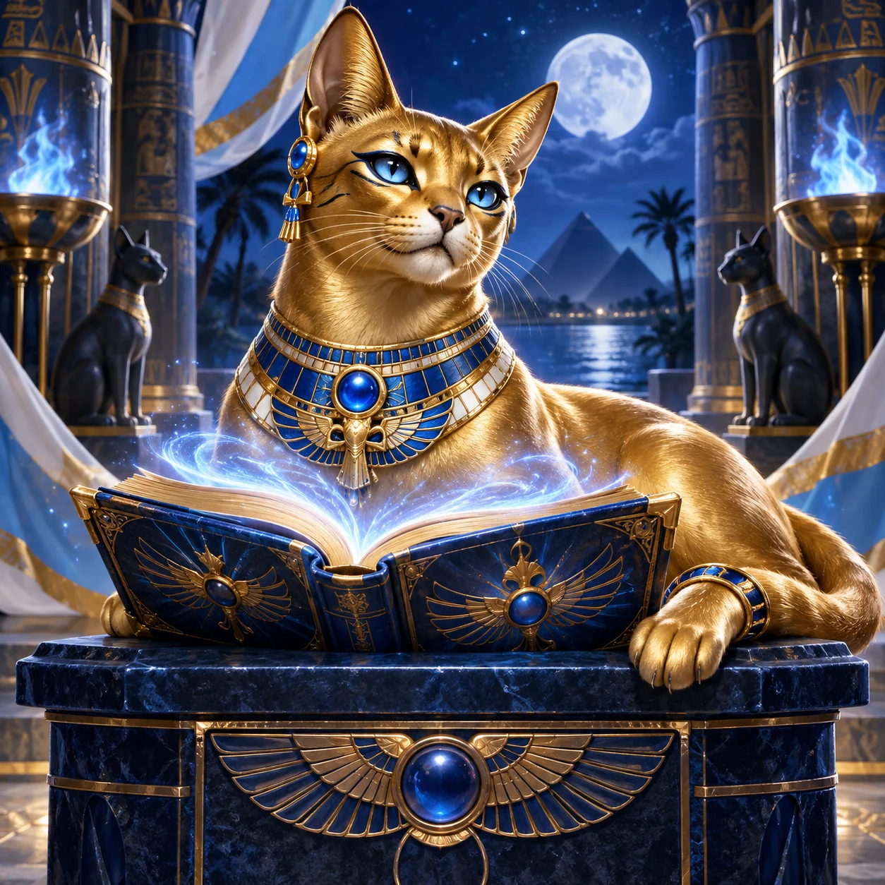Ilustración de Book of Cats