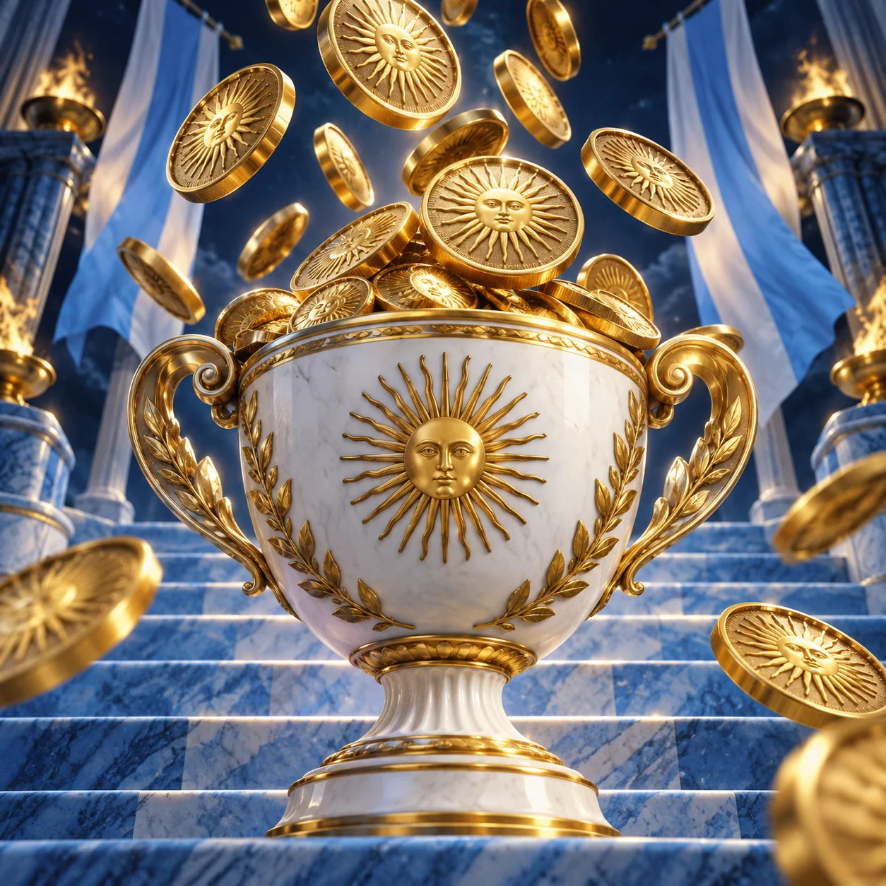 Ilustración de Drops & Wins