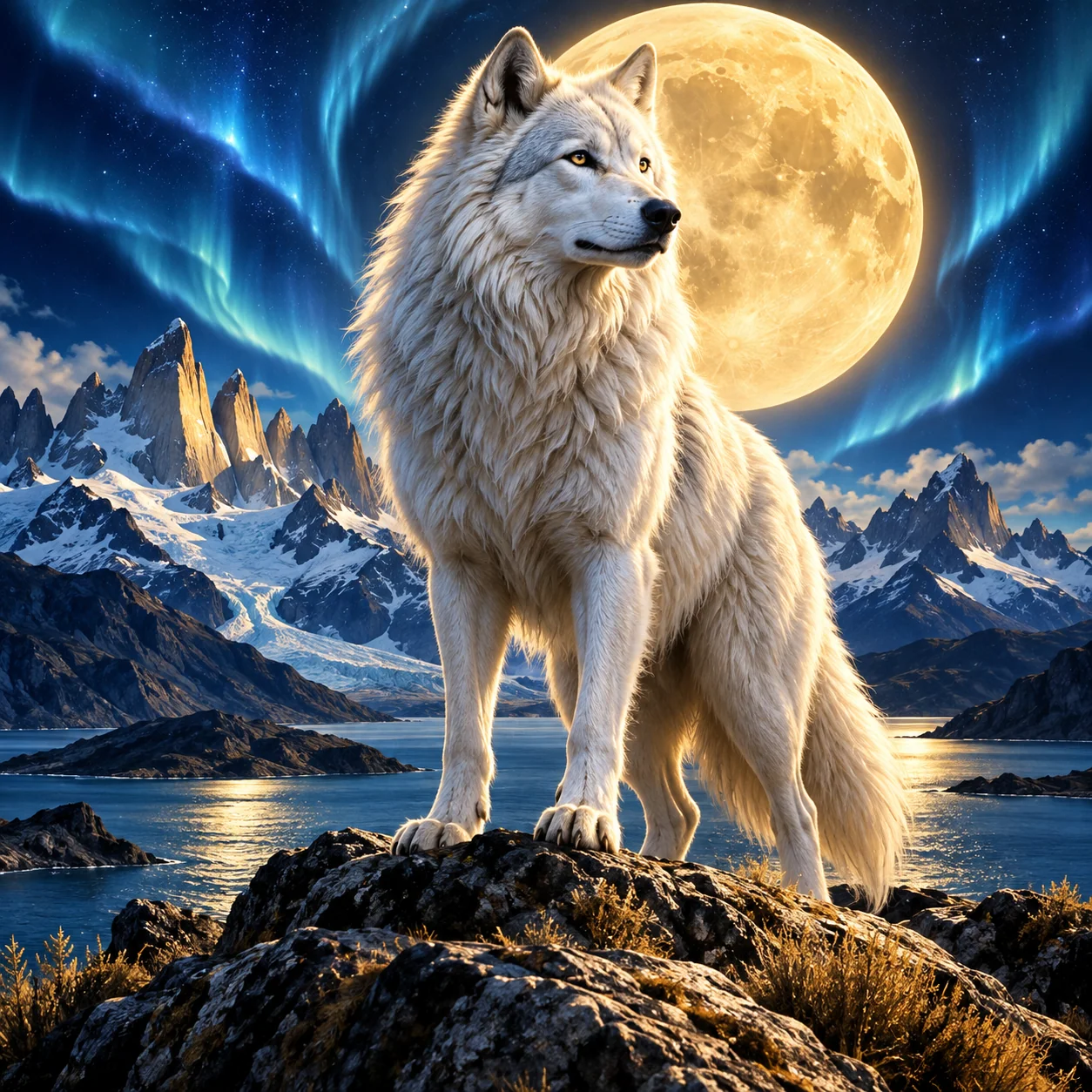 Ilustración de Wolf Gold